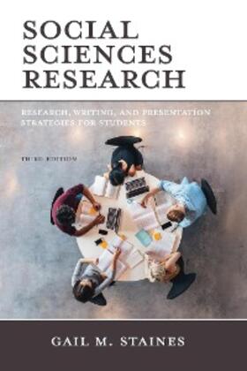 Staines |  Social Sciences Research | eBook | Sack Fachmedien