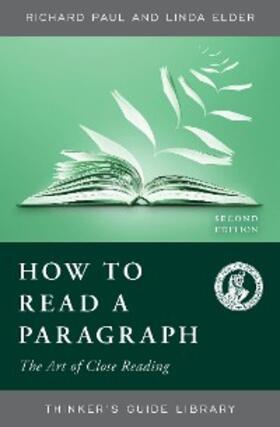 Paul / Elder |  How to Read a Paragraph | eBook | Sack Fachmedien