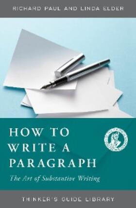 Paul / Elder |  How to Write a Paragraph | eBook | Sack Fachmedien