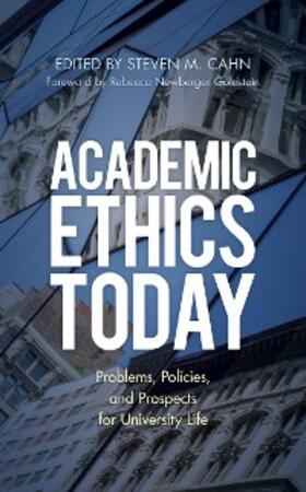 Cahn |  Academic Ethics Today | eBook | Sack Fachmedien