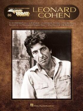  Leonard Cohen: E-Z Play Today #86 | Buch |  Sack Fachmedien