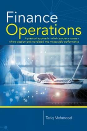 Mehmood |  Finance Operations | eBook | Sack Fachmedien