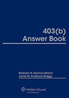 Staff |  403(b) Answer Book | Buch |  Sack Fachmedien