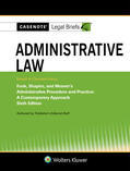  Casenote Legal Briefs for Administrative Law, Keyed to Funk, Shapiro, and Weaver | Buch |  Sack Fachmedien