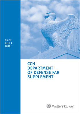 Staff | Department of Defense Far Supplement (Dfars): As of July 1, 2019 | Buch | sack.de