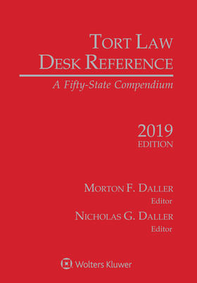 Daller | Tort Law Desk Reference: A Fifty State Compendium, 2019 Edition | Buch | 978-1-5438-1124-7 | sack.de