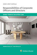Staff |  Responsibilities of Corporate Officers and Directors Under Federal Securities Law: 2020-2021 Edition | Buch |  Sack Fachmedien