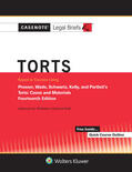Briefs |  Casenote Legal Briefs for Torts, Keyed to Prosser, Wade Schwartz Kelly and Partlett | Buch |  Sack Fachmedien