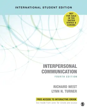 West / Turner |  Interpersonal Communication - International Student Edition | Buch |  Sack Fachmedien