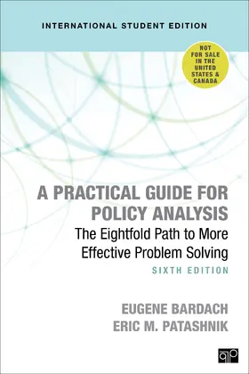 Bardach / Patashnik |  A Practical Guide for Policy Analysis - International Student Edition | Buch |  Sack Fachmedien