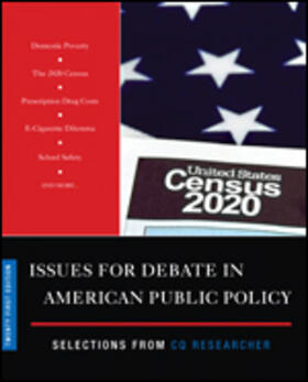 CQ Researcher |  Issues for Debate in American Public Policy: Selections from CQ Researcher | Buch |  Sack Fachmedien