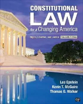 Epstein / McGuire / Walker |  Constitutional Law for a Changing America | eBook | Sack Fachmedien