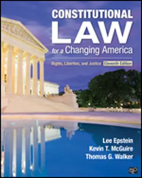 Epstein / McGuire / Walker |  Constitutional Law for a Changing America | eBook | Sack Fachmedien