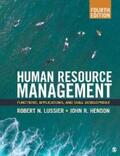 Lussier / Hendon |  Human Resource Management | eBook | Sack Fachmedien