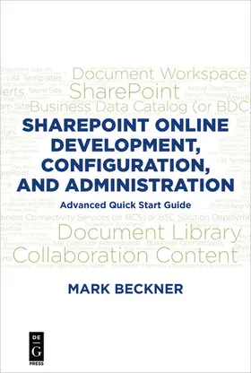 Beckner | SharePoint Online Development, Configuration, and Administration | E-Book | sack.de