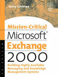Cochran |  Mission-Critical Microsoft Exchange 2000 | Buch |  Sack Fachmedien