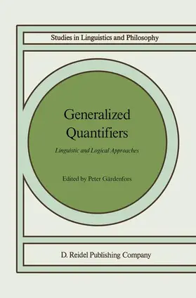 Gärdenfors |  Generalized Quantifiers | Buch |  Sack Fachmedien