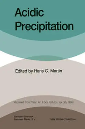 Martin |  Acidic Precipitation | Buch |  Sack Fachmedien