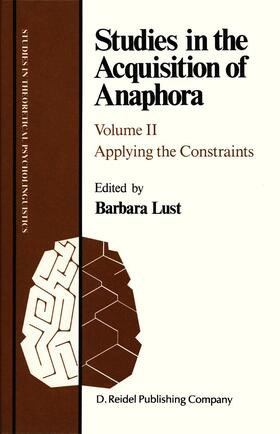 Lust |  Studies in the Acquisition of Anaphora | Buch |  Sack Fachmedien