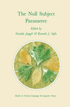 Safir / Jaeggli |  The Null Subject Parameter | Buch |  Sack Fachmedien