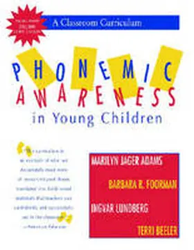 Adams / Foorman / Lundberg |  Phonemic Awareness in Young Children | Buch |  Sack Fachmedien