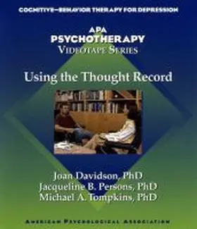 Davidson |  Using the Thought Record | Buch |  Sack Fachmedien