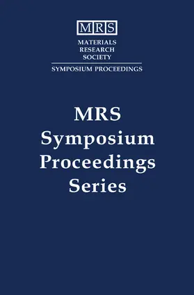 Gross / Jasinski / Yates, Jr |  Chemical Perspectives of Microelectronic Materials: Volume 131 | Buch |  Sack Fachmedien