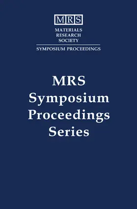 Ishizaki / Hodge / Concannon |  Pressure Effects on Materials Processing and Design: Volume 251 | Buch |  Sack Fachmedien