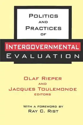 Crozier / Rist |  Politics and Practices of Intergovernmental Evaluation | Buch |  Sack Fachmedien