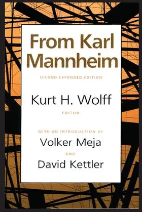 Wolff |  From Karl Mannheim | Buch |  Sack Fachmedien