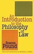 Pound / DeRosa |  An Introduction to the Philosophy of Law | Buch |  Sack Fachmedien