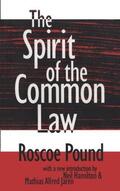 Pound |  The Spirit of the Common Law | Buch |  Sack Fachmedien