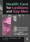 Peterson |  Health Care for Lesbians and Gay Men | Buch |  Sack Fachmedien