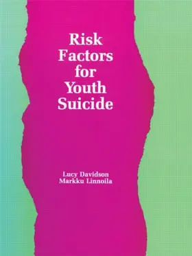 Davidson / Linnoila |  Risk Factors for Youth Suicide | Buch |  Sack Fachmedien