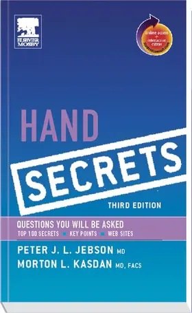Jebson / Kasdan |  Hand Secrets | Buch |  Sack Fachmedien