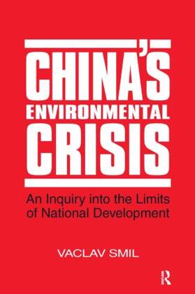 Smil | China's Environmental Crisis | Buch | 978-1-56324-041-6 | sack.de