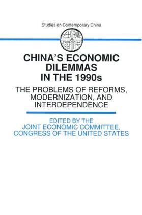  China's Economic Dilemmas in the 1990s | Buch |  Sack Fachmedien