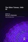 Rubinstein |  The Other Taiwan, 1945-92 | Buch |  Sack Fachmedien