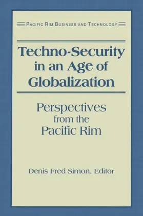 Simon |  Techno-Security in an Age of Globalization | Buch |  Sack Fachmedien