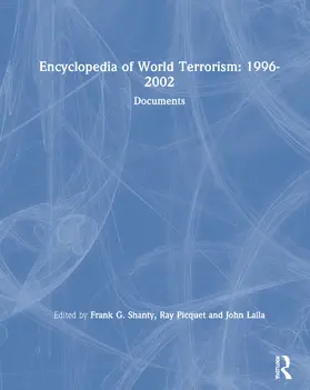 Shanty / Picquet / Lalla |  Encyclopedia of World Terrorism: 1996-2002 | Buch |  Sack Fachmedien