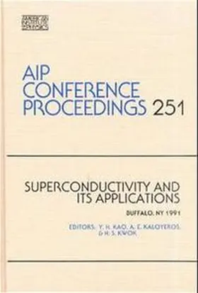 Kao |  Superconductivity and Its Applications | Buch |  Sack Fachmedien