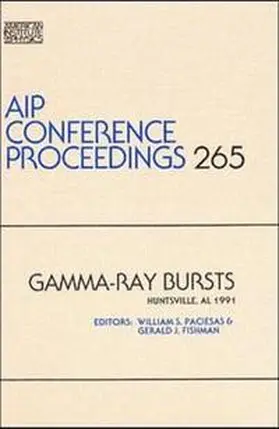 Paciesas / Fishman |  Gamma-Ray Bursts | Buch |  Sack Fachmedien