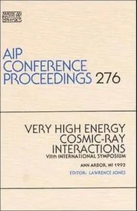 Jones |  XIIth International Symposium on Very High Energy Cosmic Ray Interactions | Buch |  Sack Fachmedien