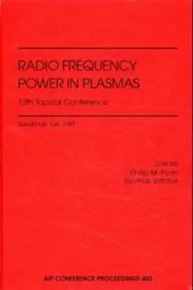 Ryan / Intrator |  Radio Frequency Power in Plasmas | Buch |  Sack Fachmedien