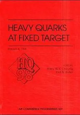 Cheung / Butler |  Heavy Quarks at Fixed Target | Buch |  Sack Fachmedien