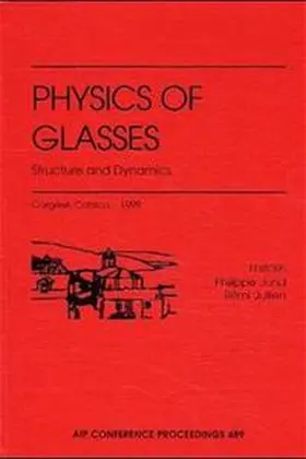 Jund / Jullien |  Physics of Glasses: Structure and Dynamics | Buch |  Sack Fachmedien