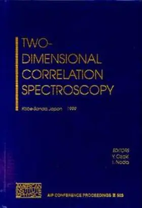 Ozaki / Noda |  Two-Dimensional Correlation Spectroscopy | Buch |  Sack Fachmedien