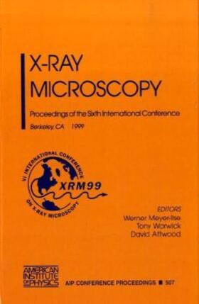 Meyer-Ilse / Warwick / Attwood |  X-Ray Microscopy | Buch |  Sack Fachmedien