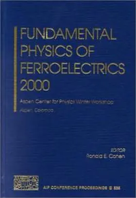 Cohen |  Fundamental Physics of Ferroelectrics 2000 | Buch |  Sack Fachmedien