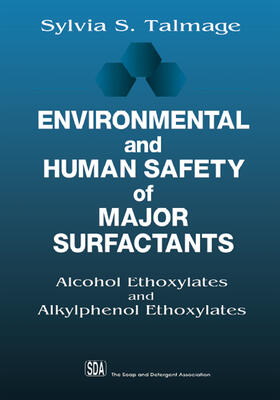 Talmage | Environmental and Human Safety of Major Surfactants | Buch | sack.de